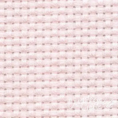 COSMO Embroidery Cotton Cloth for Cross Stitch Precuts 14ct Pink