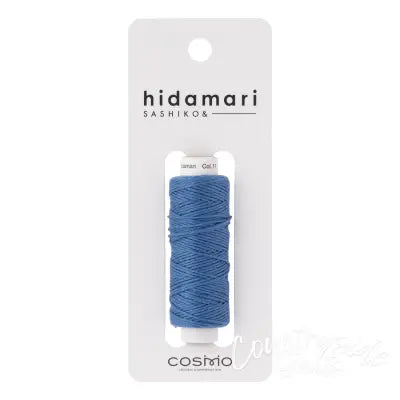 Cosmo Hidamari Sashiko Solid Thread 30 Meters Cornflower