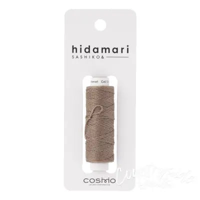 Cosmo Hidamari Sashiko Solid Thread 30 Meters Pale Taupe