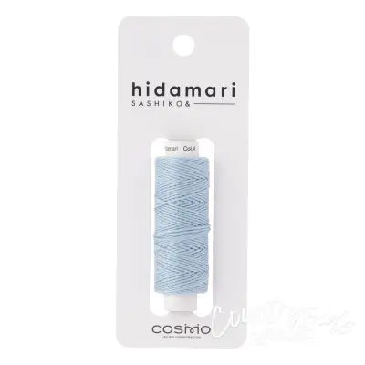 Cosmo Hidamari Sashiko Solid Thread 30 Meters Sky