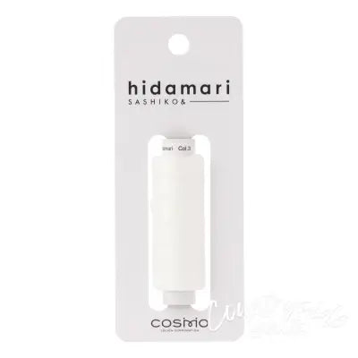 Cosmo Hidamari Sashiko Solid Thread 30 Meters Snow White
