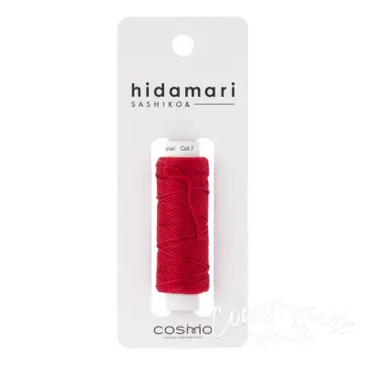 Cosmo Hidamari Sashiko Solid Thread 30 Meters Tulip