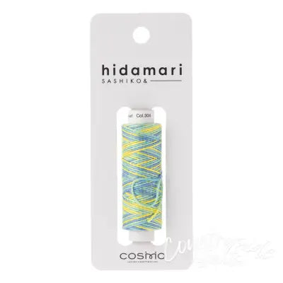 Cosmo Hidamari Sashiko Variegated Thread 30 Meters Sour Candy