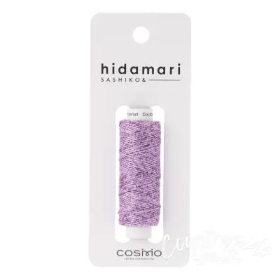 Cosmo Hidamari Sashiko Variegated Thread 30 Meters Violet Field