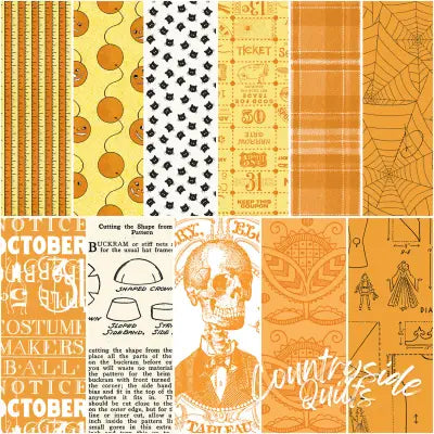 Costume Maker's Act II 1 Yard Bundle Yellow, 11 Pcs.