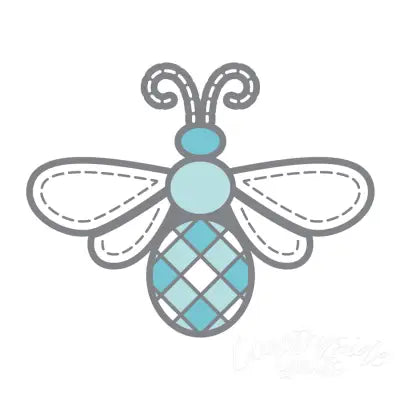 Cottage Bee In My Bonnet Enamel Needle Minder