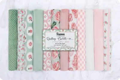 Cottage Seashell Quilting Cuddle Fat Quarter Pack