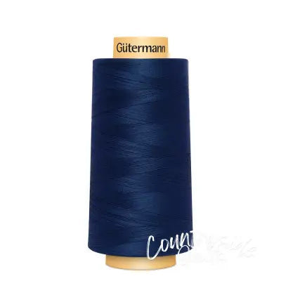 Cotton 50 Solid 3000yds Navy