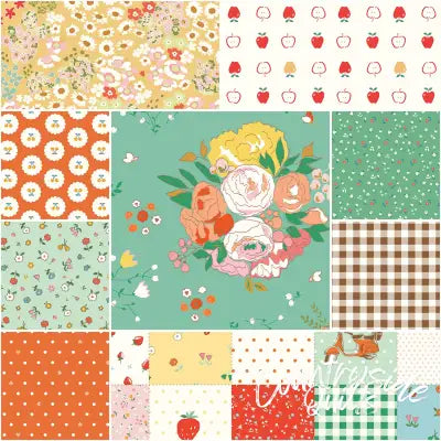 Cotton Nook 1 Yard Bundle Sea Glass, 9 Pcs.