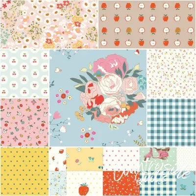 Cotton Nook 1 Yard Bundle Sky, 9 Pcs.