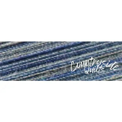 Cotton Quilting Thread 3-ply 40wt 3000yds Variegated Blue Skies