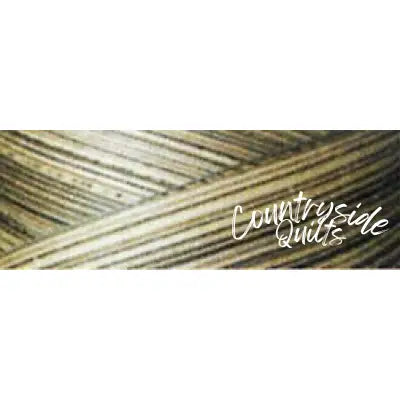 Cotton Quilting Thread 3-ply 40wt 3000yds Variegated Green House