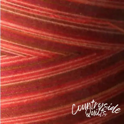 Cotton Quilting Thread Variegated 3000yd Amber Glow