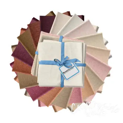 Cotton Shot Wine/Neutral 18pc FQ