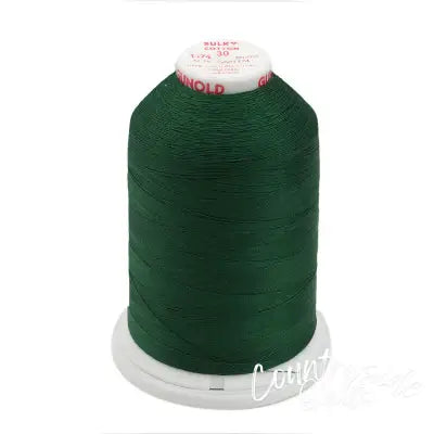 Cotton Thread 2-ply 30wt 400d 3200yds Dark Pine Green