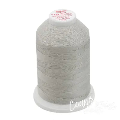 Cotton Thread 2-ply 30wt 400d 3200yds Nickel Grey