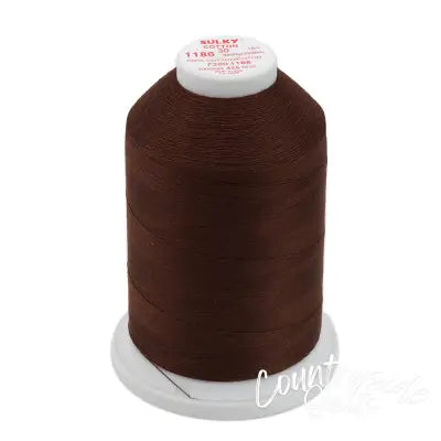 Cotton Thread 2-ply 30wt 400d 3200yds Sable Brown