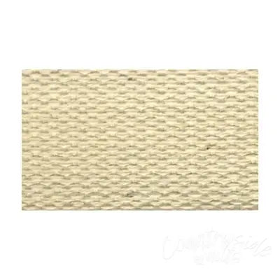 Cotton Webbing 25mm Ivory