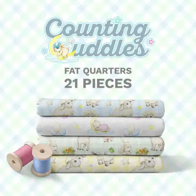 Counting Cuddles Fat Quarter Pack - 21 FQs