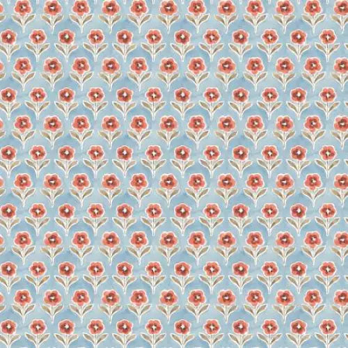 Countryside Blossom Blue 44’’ / 45’’ Width C14534-BLUE