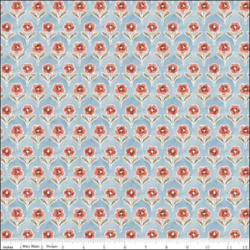 Countryside Blossom Blue 44’’ / 45’’ Width C14534-BLUE