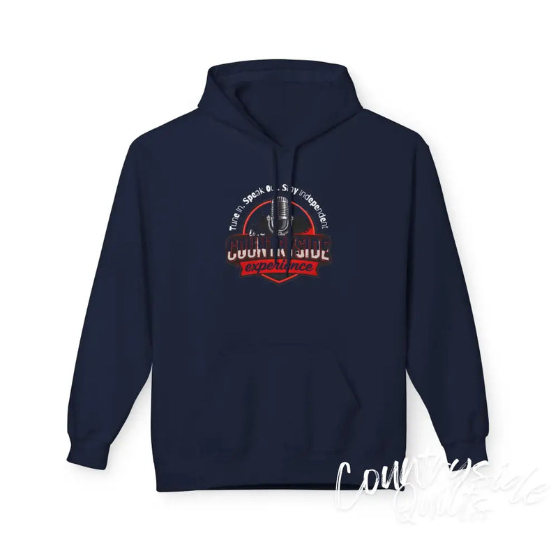 Countryside Experience Fleece Hoodie - Cozy Unisex Sweater