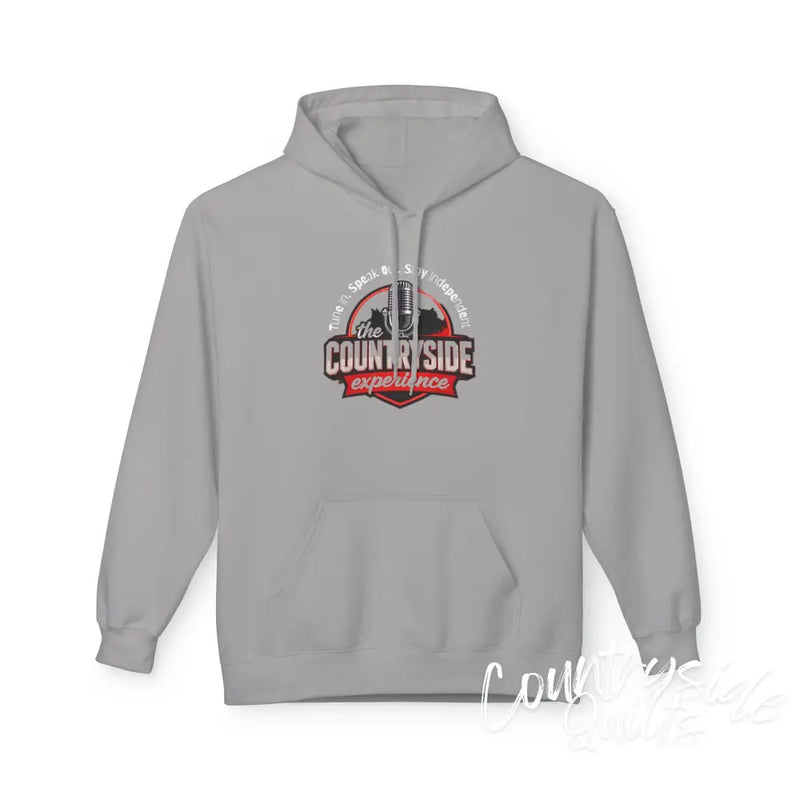 Countryside Experience Fleece Hoodie - Cozy Unisex Sweater