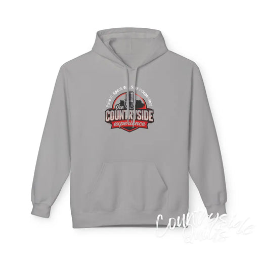 Countryside Experience Fleece Hoodie - Cozy Unisex Sweater