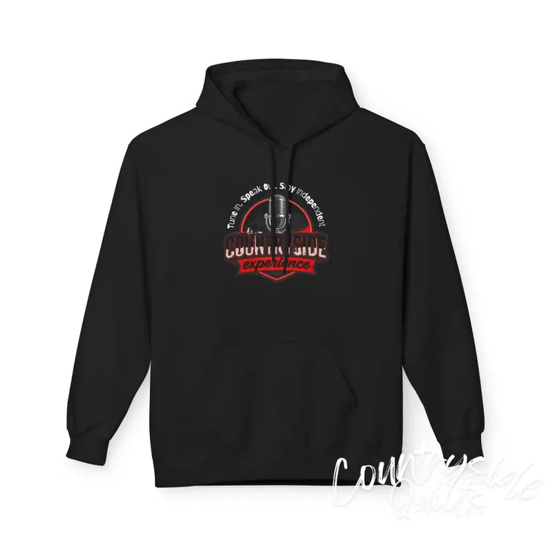 Countryside Experience Fleece Hoodie - Cozy Unisex Sweater