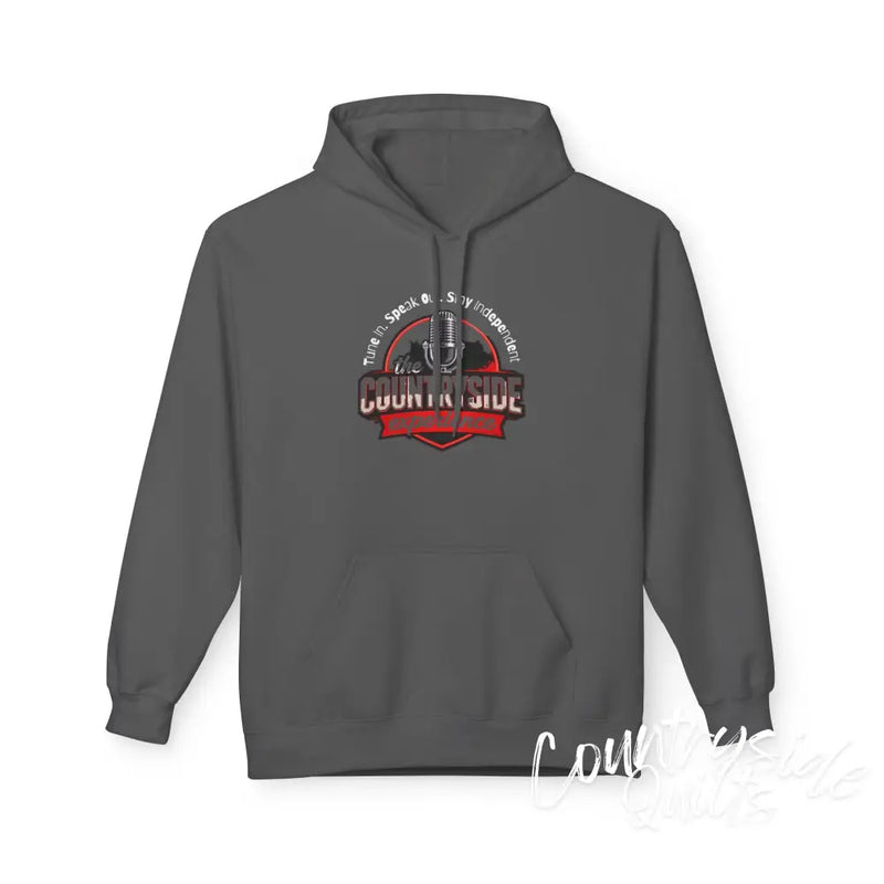 Countryside Experience Fleece Hoodie - Cozy Unisex Sweater