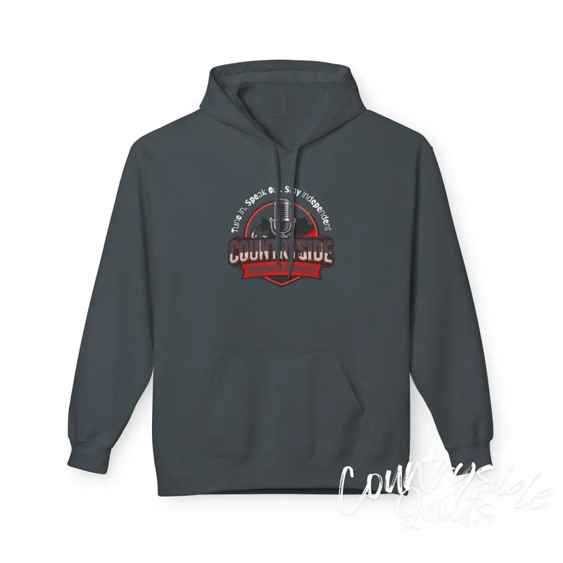 Countryside Experience Fleece Hoodie - Cozy Unisex Sweater