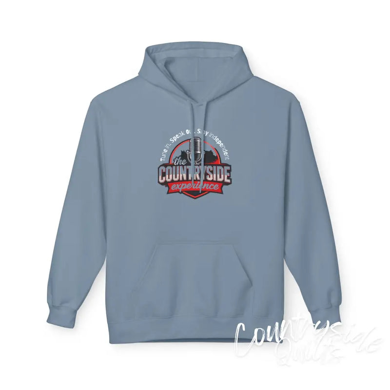 Countryside Experience Fleece Hoodie - Cozy Unisex Sweater