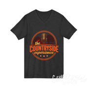 The Countryside Experience V-Neck Tee Unisex Country Music
