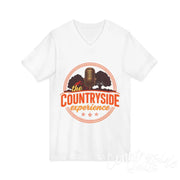 The Countryside Experience V-Neck Tee Unisex Country Music