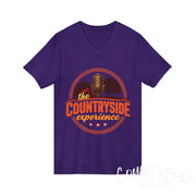 The Countryside Experience V-Neck Tee Unisex Country Music