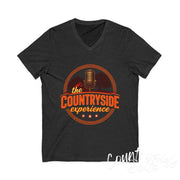 The Countryside Experience V-Neck Tee Unisex Country Music