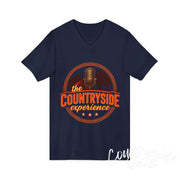 The Countryside Experience V-Neck Tee Unisex Country Music