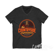 The Countryside Experience V-Neck Tee Unisex Country Music