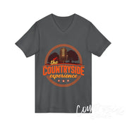 The Countryside Experience V-Neck Tee Unisex Country Music