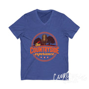 The Countryside Experience V-Neck Tee Unisex Country Music