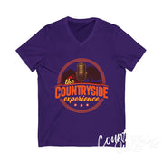 The Countryside Experience V-Neck Tee Unisex Country Music