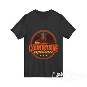 The Countryside Experience V-Neck Tee Unisex Country Music
