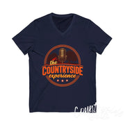 The Countryside Experience V-Neck Tee Unisex Country Music