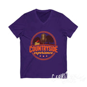 The Countryside Experience V-Neck Tee Unisex Country Music