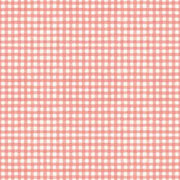 Countryside Gingham Coral 44’’ / 45’’ Width C14537-CORAL