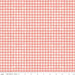 Countryside Gingham Coral 44’’ / 45’’ Width C14537-CORAL