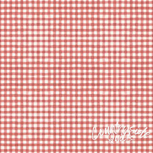 Countryside Gingham Red 44’’ / 45’’ Width C14537-RED