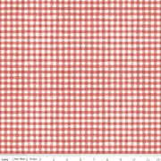 Countryside Gingham Red 44’’ / 45’’ Width C14537-RED