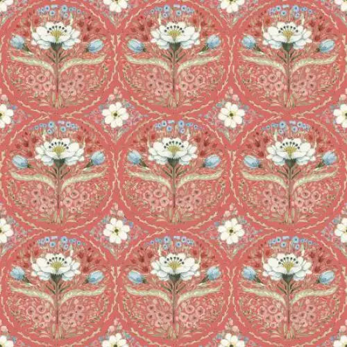 Countryside Medallion Red 44’’ / 45’’ Width C14531-RED