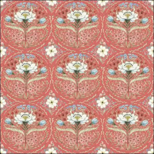 Countryside Medallion Red 44’’ / 45’’ Width C14531-RED